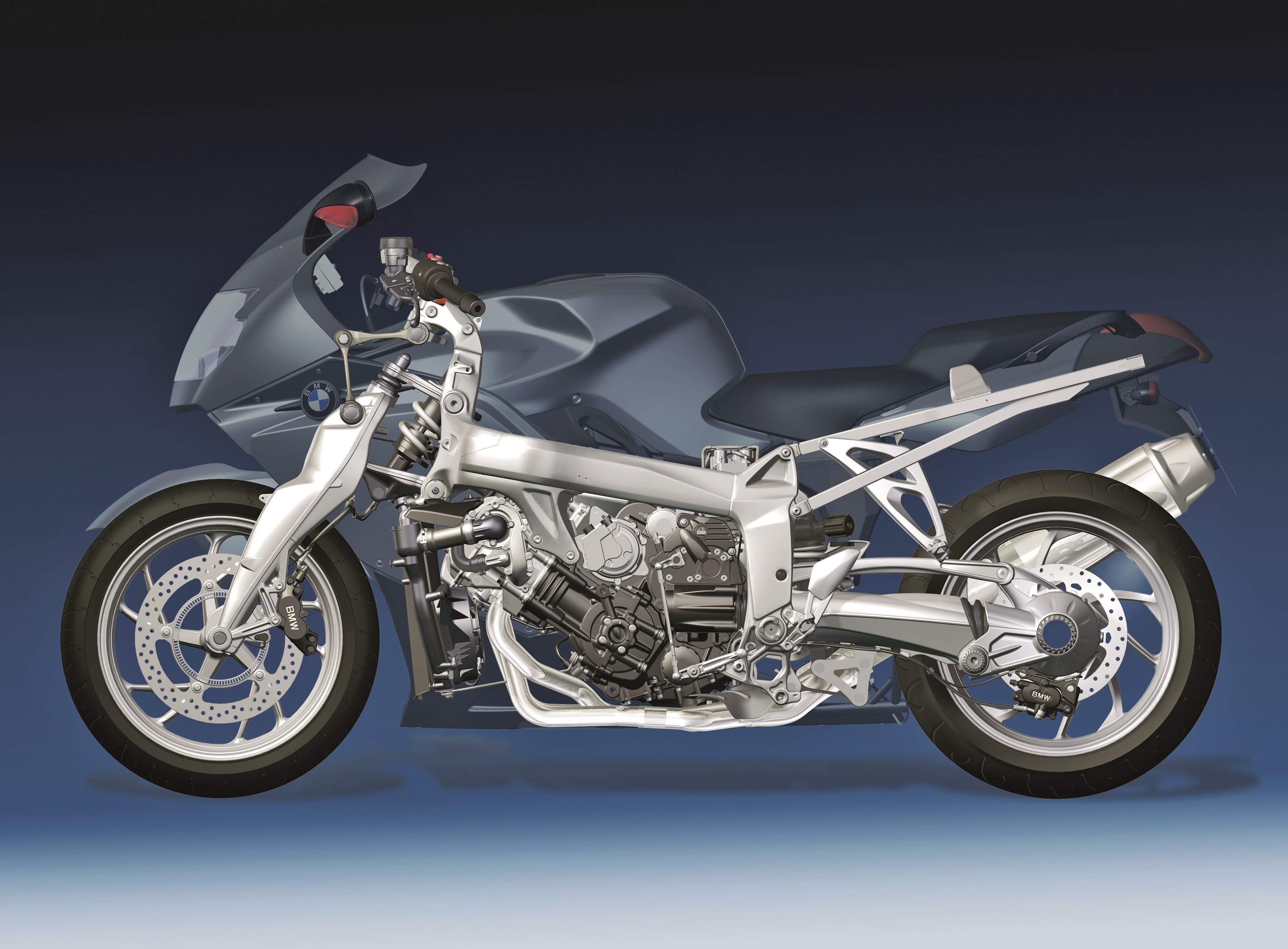 BMW k1200 Duolever Suspension