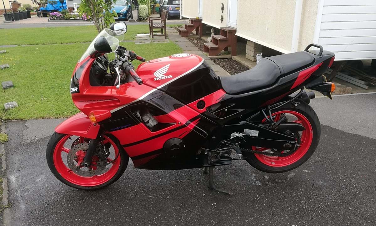 honda cbr600f bhp