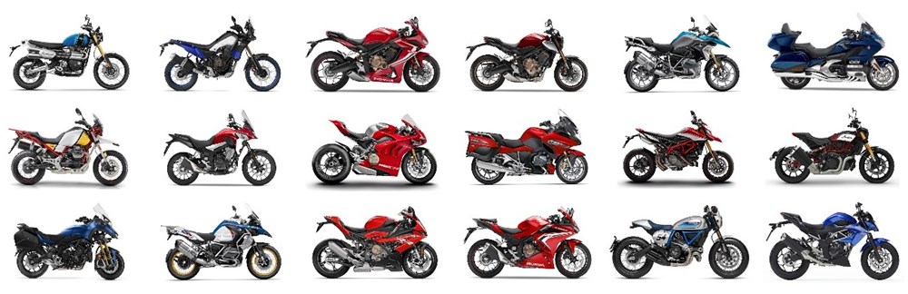 Top 500 Motorbikes
