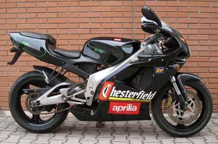 Aprilia RS125 A2 rijbewijs