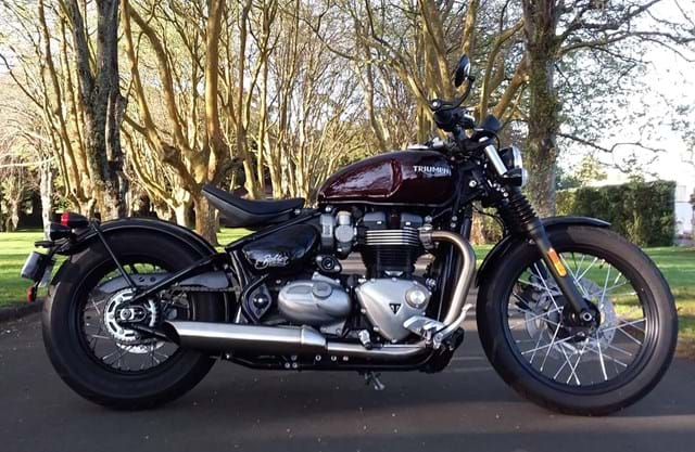 Triumph Bobber Black