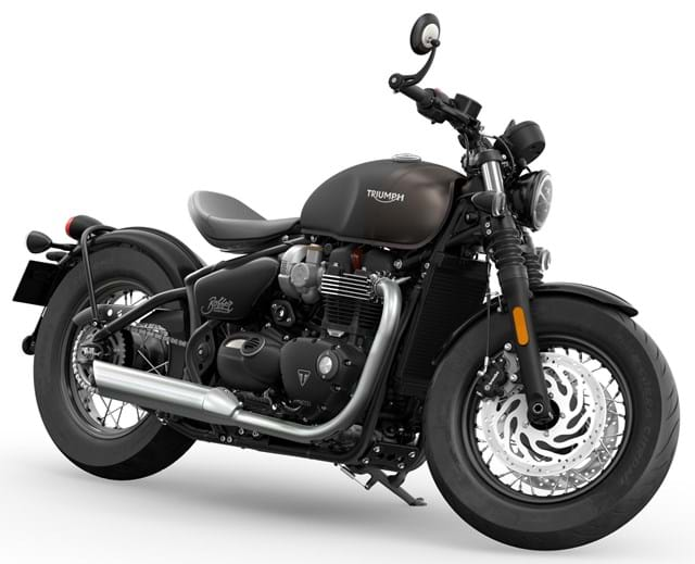 Triumph Bonneville Bobber Black