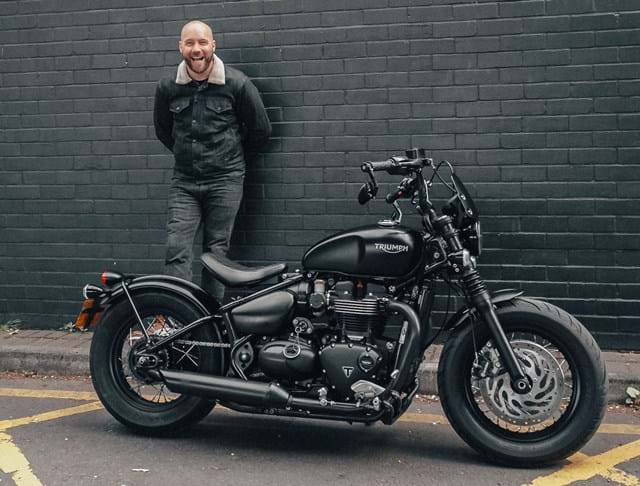 Triumph Bobber Black